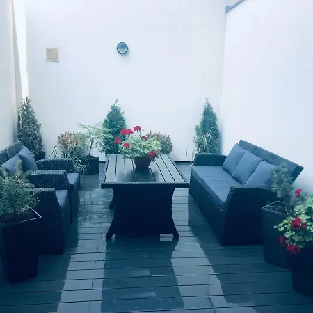 Apartament Z Duzym Tarasem W Centrum Wroclawia דירה ורוצלב